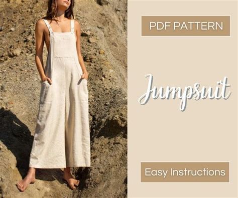 oversized jumpsuit sewing pattern
